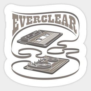 Everclear Exposed Cassette Sticker